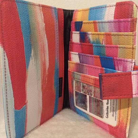 Wallet/Passport Holder - Aboriginal Arts - Picture 1 of 7